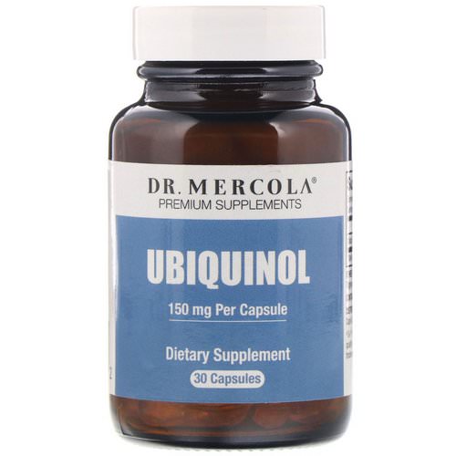 Dr. Mercola, Ubiquinol, 150 mg, 30 Capsules فوائد
