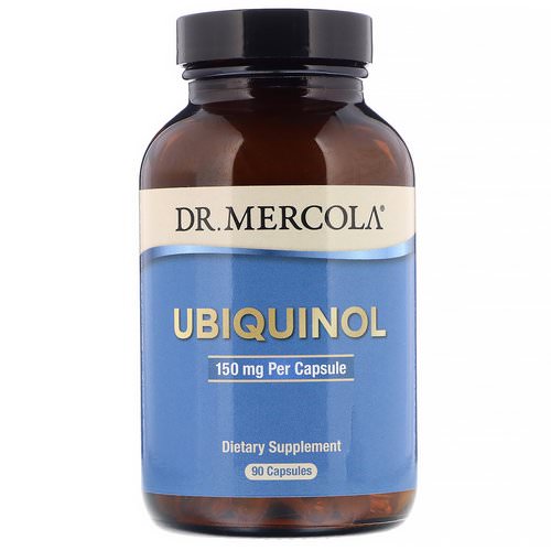 Dr. Mercola, Ubiquinol, 150 mg, 90 Capsules فوائد