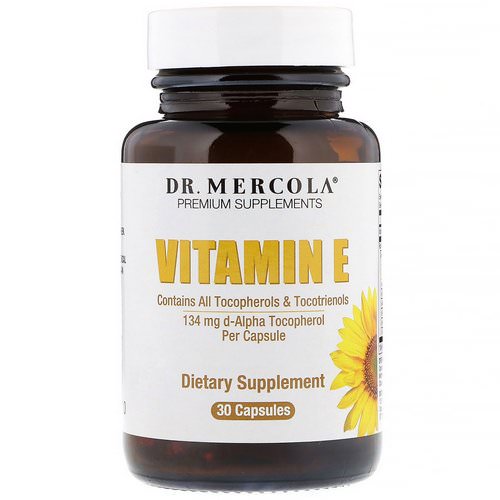 Dr. Mercola, Vitamin E, 30 Capsules فوائد