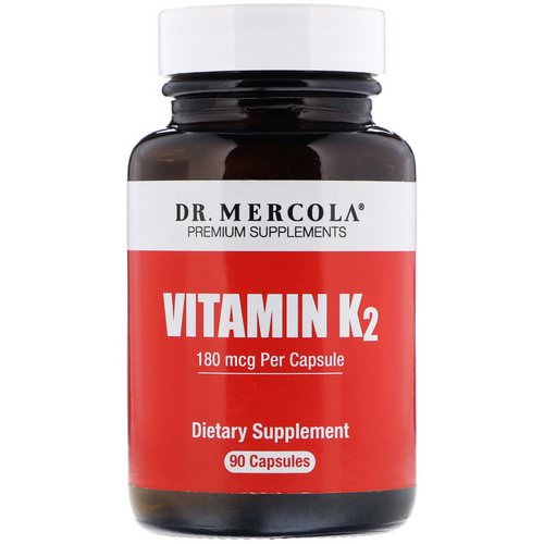 Dr. Mercola, Vitamin K2, 180 mcg, 90 Capsules فوائد