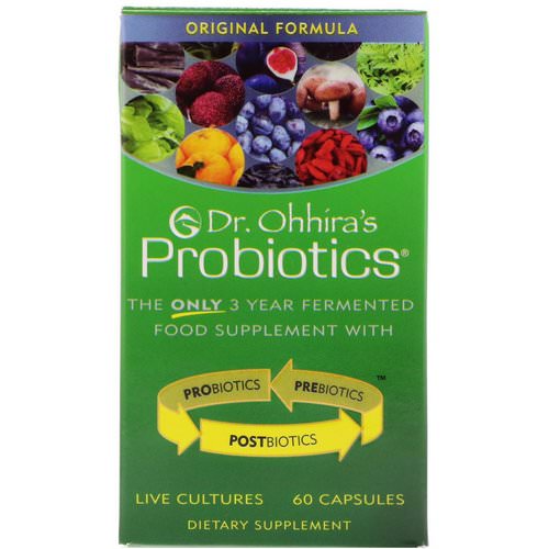 Dr. Ohhira's, Probiotics, Original Formula, 60 Capsules فوائد