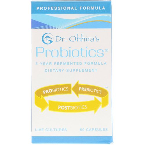 Dr. Ohhira's, Probiotics, Professional Formula, 60 Capsules فوائد