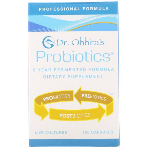 Dr. Ohhira's, Professional Formula Probiotics, 120 Capsules فوائد