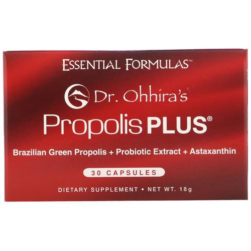 Dr. Ohhira's, Propolis Plus, 30 Capsules فوائد