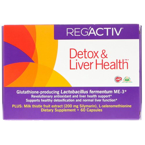 Dr. Ohhira's, Reg'Activ, Detox & Liver Health, 60 Capsules فوائد