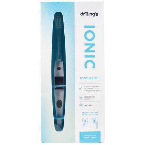 Dr. Tung's, Ionic Toothbrush, w/Replacement Head, 1 Toothbrush, 1 Replaceable Head فوائد