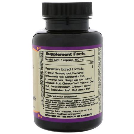 Dragon Herbs, Endocrine Health, 450 mg, 100 Vegetarian Capsules:عشبي, المعالجة المثلية