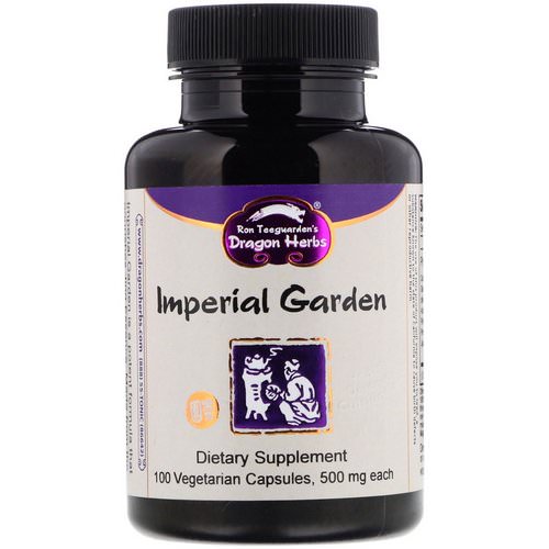 Dragon Herbs, Imperial Garden, 500 mg, 100 Vegetarian Capsules فوائد