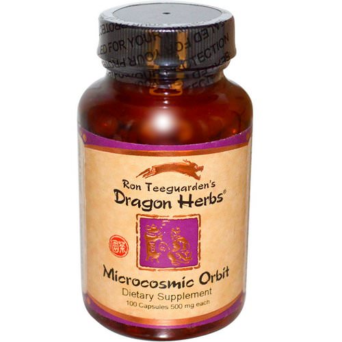 Dragon Herbs, Microcosmic Orbit, 500 mg, 100 Capsules فوائد