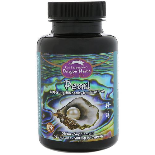 Dragon Herbs, Pearl, 500 mg, 100 Capsules فوائد