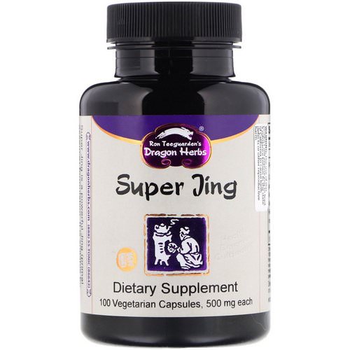 Dragon Herbs, Super Jing, 500 mg, 100 Vegetarian Capsules فوائد