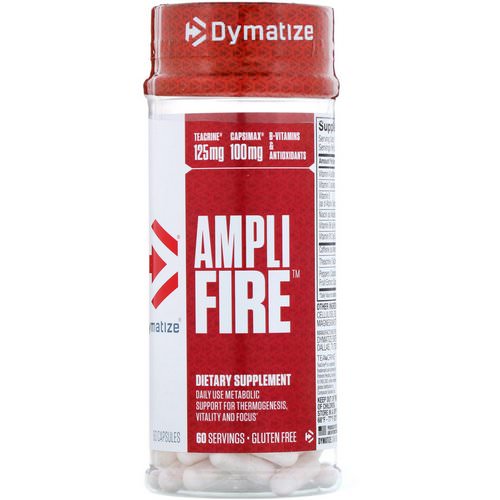 Dymatize Nutrition, Ampli-Fire, 60 Capsules فوائد