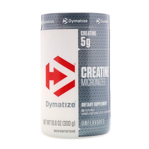 Dymatize Nutrition, Creatine Micronized, Unflavored, 10.6 oz (300 g) فوائد