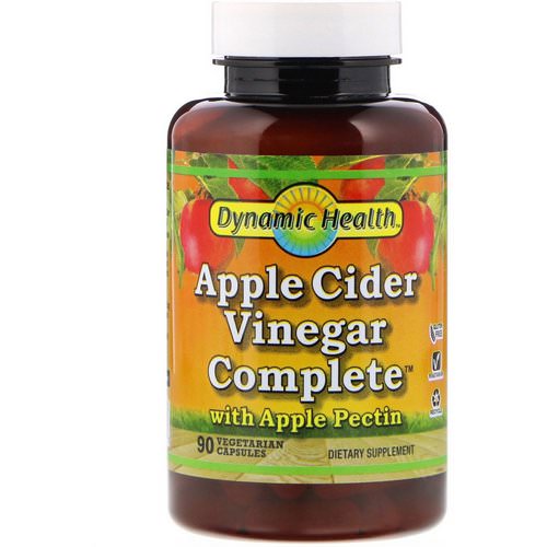 Dynamic Health Laboratories, Apple Cider Vinegar Complete, 90 Vegetarian Capsules فوائد