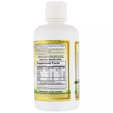 Dynamic Health Laboratories, Certified Organic Acai Gold, 100% Juice, 32 fl oz (946 ml):أكي, سوبرفوودس