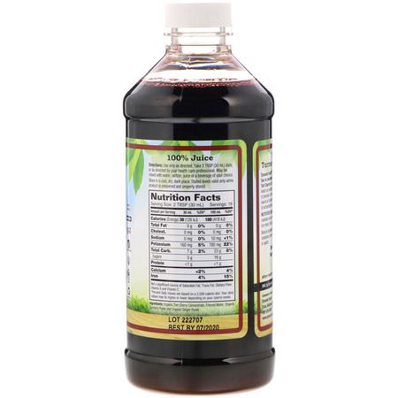Dynamic Health Laboratories, Tart Cherry Turmeric & Ginger Tonic, 16 fl oz (473 ml):الكركمين, الكركم