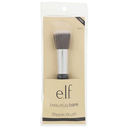 E.L.F, Beautifully Bare, Stipple Brush, 1 Brush:فرش الماكياج ,الجمال