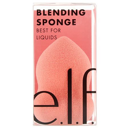 E.L.F, Blending Sponge, 1 Sponge:إسفنجات المكياج, فرش المكياج
