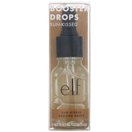 E.L.F, Booster Drops, Sun-Kissed, 0.51 fl oz (15 ml):الكريمات, مرطبات ال,جه