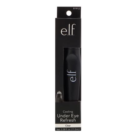 E.L.F, Cooling Under Eye Refresh, Clear, 0.38 fl oz (11.2 ml):الأمصال, العلاجات