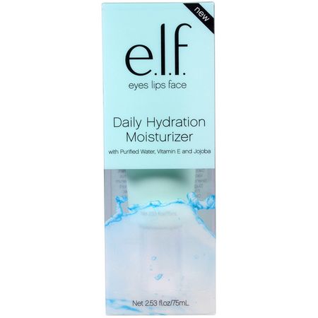 E.L.F, Daily Hydration Moisturizer, 2.53 fl. oz (75 ml):الكريمات, مرطبات ال,جه