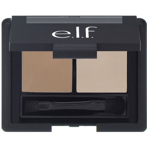E.L.F, Eyebrow Kit, Gel & Powder, Ash, Gel 0.05 oz (1.4 g) Powder 0.08 oz. (2.3 g) فوائد