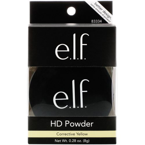 E.L.F, High Definition Powder, Corrective Yellow, 0.28 oz (8 g) فوائد