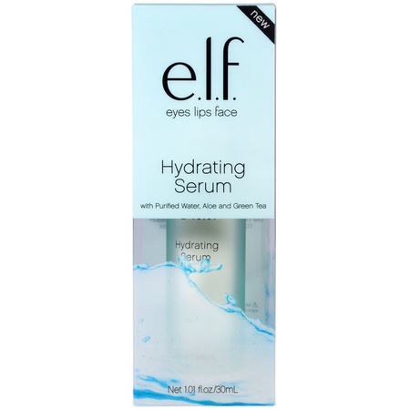 E.L.F, Hydrating Serum, 1.01 fl. oz (30 ml):مرطب, أمصال