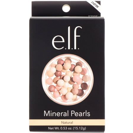 E.L.F, Mineral Pearls, Natural, .53 oz (15.12 g):ب,درة مضغ,طة,جه