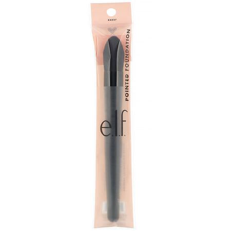 E.L.F, Pointed Foundation Brush, 1 Brush:فرش الماكياج, الجمال