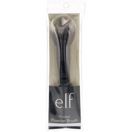 E.L.F, Pointed Powder Brush, 1 Brush:فرش الماكياج, الجمال