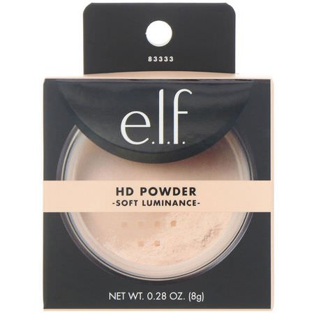 E.L.F, HD Powder, Soft Luminance, 0.28 oz (8 g):ب,درة سائبة,جه