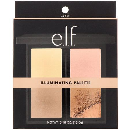 E.L.F, Illuminating Palette, Powder, .56 oz (16 g):ل,حات المكياج, المكياج