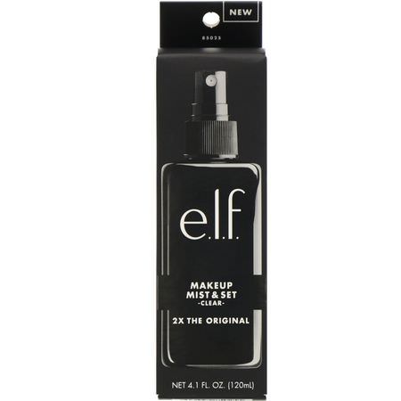 E.L.F, Makeup Mist & Set, Clear, 4.1 fl oz (120 ml):جمال, Brush ميك أب Brushes