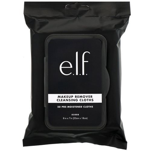 E.L.F, Makeup Remover Cleansing Cloths, 20 Pre-Moistened Cloths فوائد