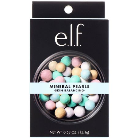 E.L.F, Mineral Pearls, Skin Balancing, 0.53 oz (15.12 g):ب,درة مضغ,طة,جه