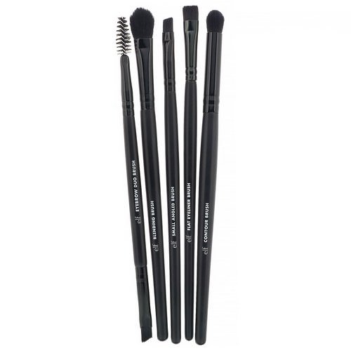 E.L.F, Ultimate Eyes Kit, 5 Piece Brush Collection فوائد