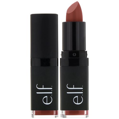 E.L.F, Velvet Matte, Lipstick, Blushing Brown, 0.14 oz (4.1 g) فوائد