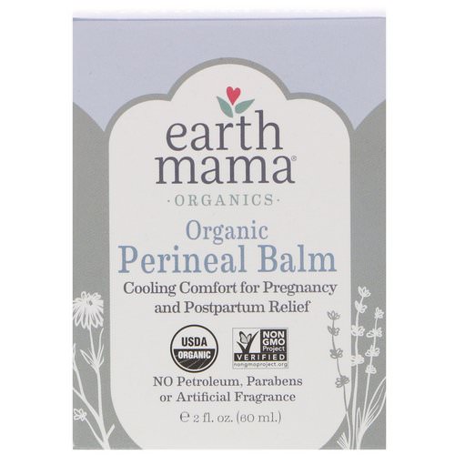 Earth Mama, Organic Perineal Balm, 2 fl oz (60 ml) فوائد