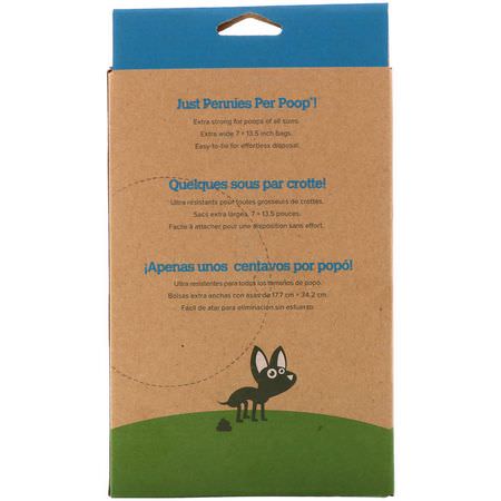 Earth Rated, Handle Bags, Dog Waste Bags, Unscented, 120 Bags:مستلزمات الحي,انات الأليفة, الحي,انات الأليفة
