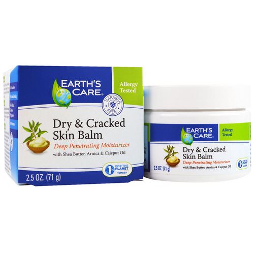 Earth's Care, Dry & Cracked Skin Balm, 2.5 oz (71 g) فوائد