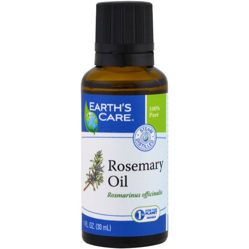 Earth's Care, Rosemary Oil, 1 fl oz (30 ml) فوائد