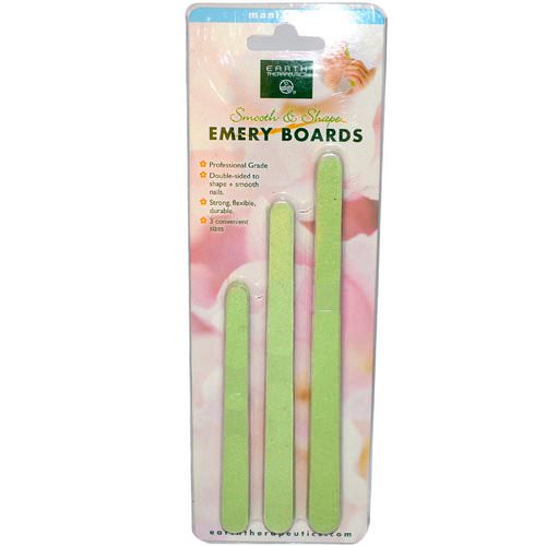 Earth Therapeutics, Emery Boards, Nail Filers, 15 Boards فوائد