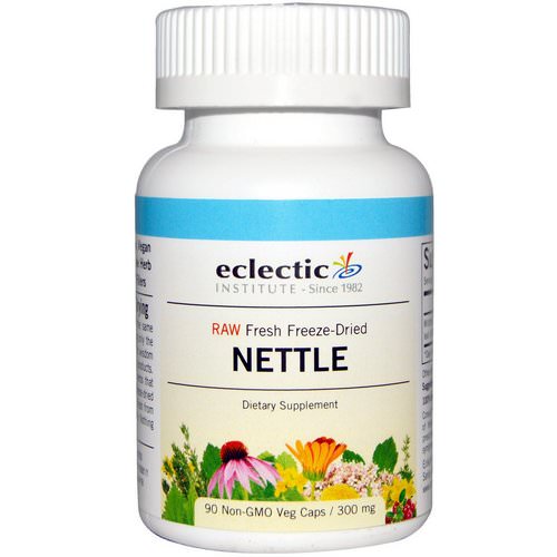 Eclectic Institute, Nettle, 300 mg, 90 Veggie Caps فوائد