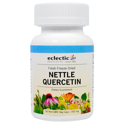 Eclectic Institute, Nettle Quercetin, 350 mg, 90 Veggie Caps فوائد