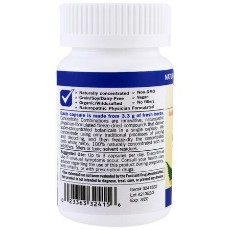 Eclectic Institute Herbal Formulas Nasal Sinus Supplements - المكملات الجيبية, الأنف, الأنف, الأذن