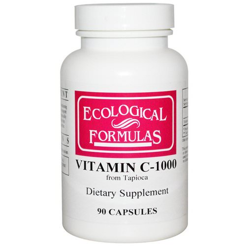 Ecological Formulas, Vitamin C-1000, 90 Capsules فوائد
