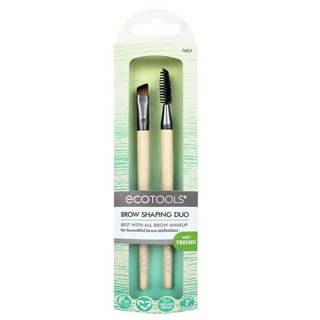 EcoTools, Brow Shaping Duo, 2 Brushes:فرش المكياج, الجمال