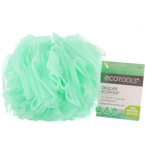 EcoTools, Delicate EcoPouf, 1 Bath Sponge فوائد