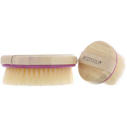 EcoTools, Dry Brush Duo, 2 Brushes فوائد